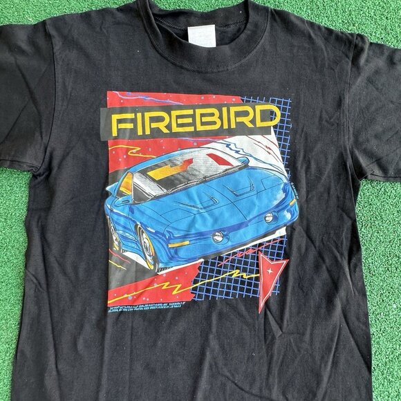 Vintage Firebird t-shirt Racing/Car Culture Boardwalk Tee Late 90s Size M - Picture 3 of 9